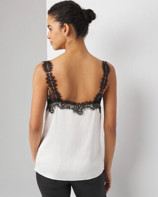 Lace-Trimmed Cami | White House Black Market